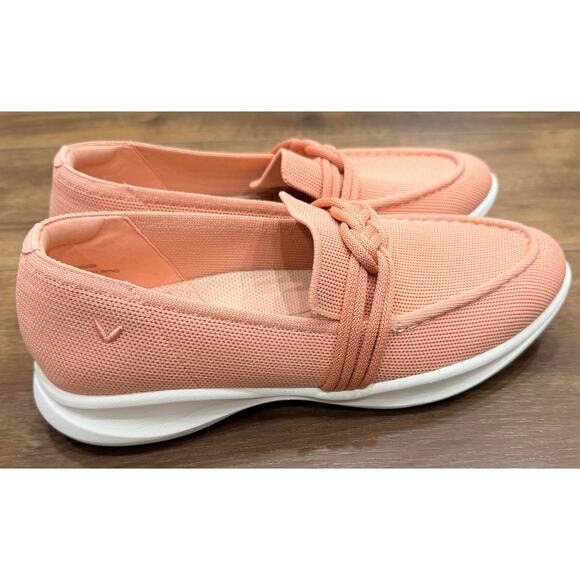 Vivaia Walker Pro Knot Hybrid Penny Iasmin Loafers in Rose Pink size 9 NEW - Picture 2 of 9